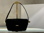 Zebra Print Calfskin Shoulder Bag Women