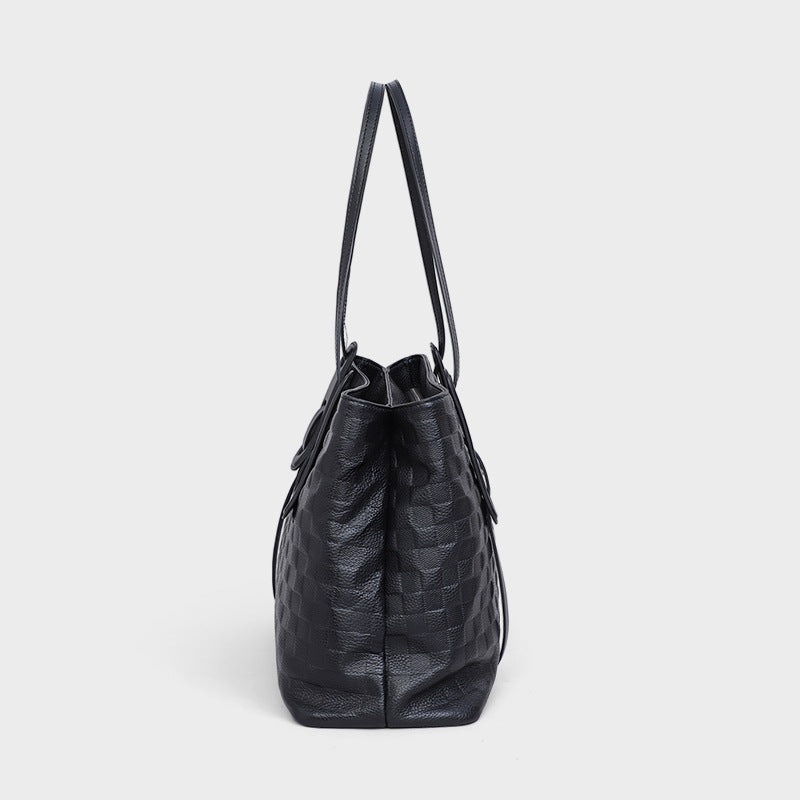Premium Leather Large Shoulder Tote Bag