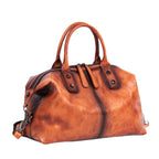 Vintage Full Grain Leather Women's Shoulder Bag