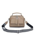 Women's Faux Leather Wide Strap Handbag