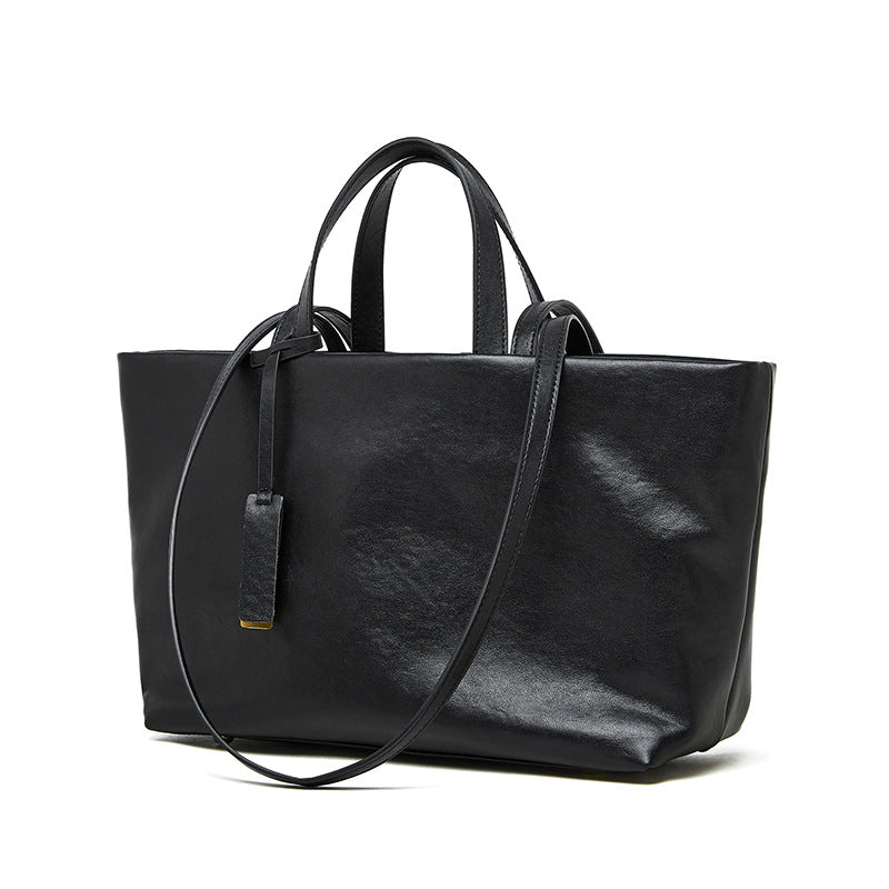 Women's Genuine Leather Shoulder Tote Bag