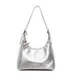 Metallic Soft Shoulder Tote Bag