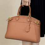 Premium Top-Grain Leather Women's Handbag Tote