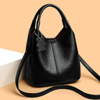 Soft Leather Women's Tote Shoulder Bag