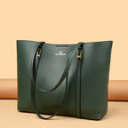 Women's Genuine Leather Shoulder Tote Bag
