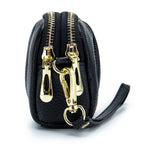 Genuine Leather Women's Wristlet Clutch Wallet