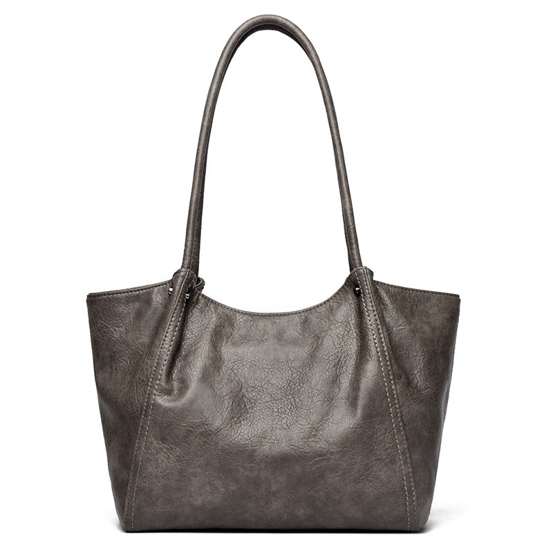 Soft Material Large Capacity Shoulder Tote Bag