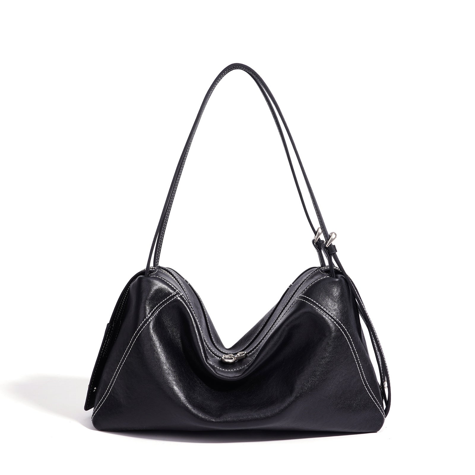 Premium Leather Large Capacity Shoulder Tote Bag