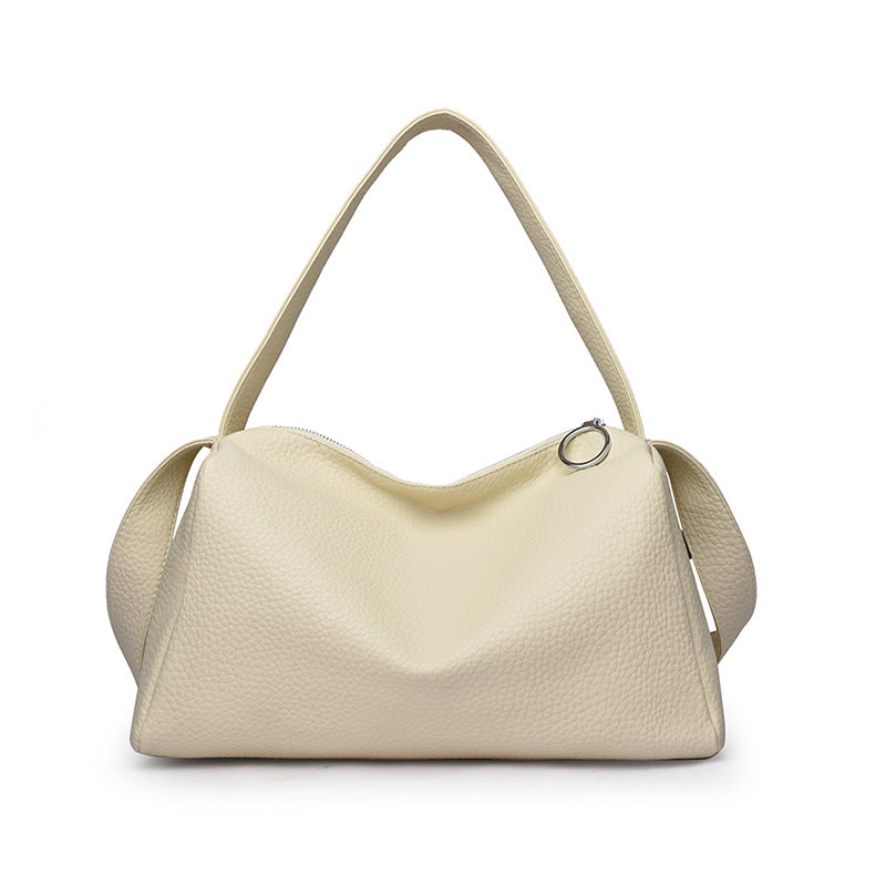 Soft Leather Large Capacity Shoulder Crossbody Bag