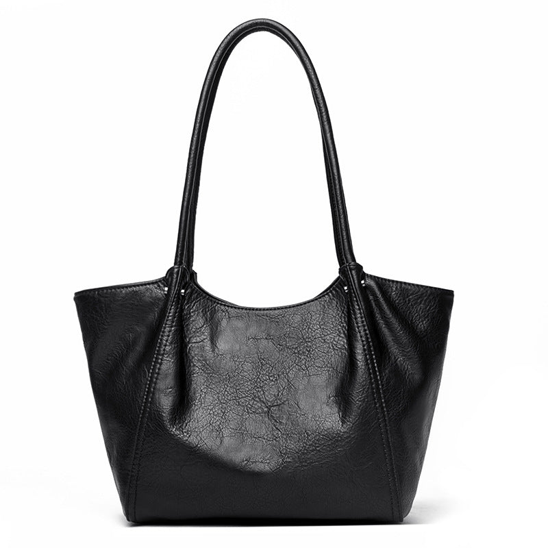 Soft Material Large Capacity Shoulder Tote Bag