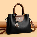 Women's Fashion Shoulder Crossbody Tote Handbag