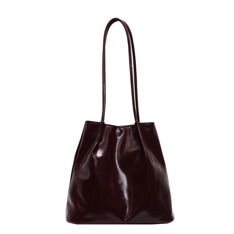 Fashion Soft Faux Leather Shoulder Tote Bag