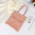 Women's Leather-Look Tote Bag Work School