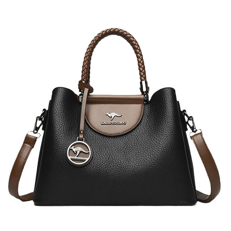 Women's Fashion Shoulder Crossbody Tote Handbag