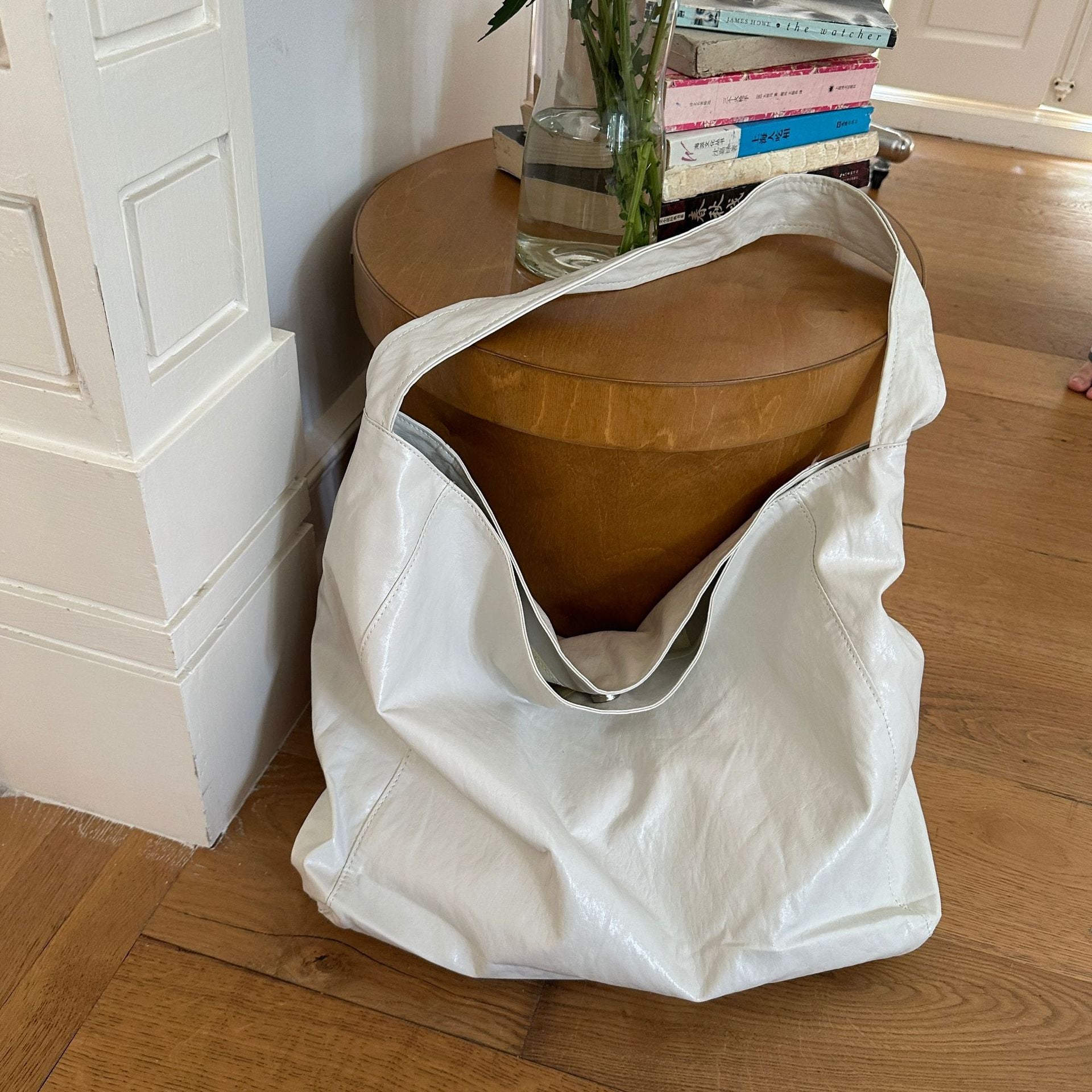 Soft Faux Leather Large Capacity Shoulder Tote
