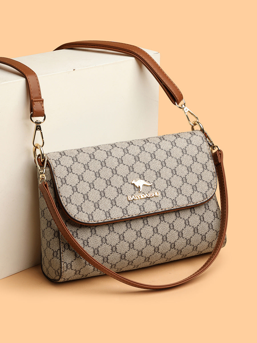 Soft Material Versatile Women's Crossbody Shoulder Bag