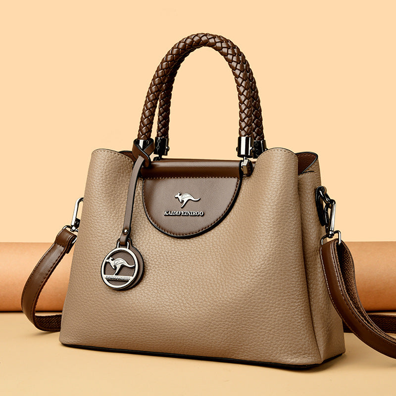 Women's Fashion Shoulder Crossbody Tote Handbag