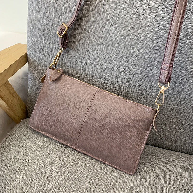 Genuine Leather Women's Crossbody Phone Bag