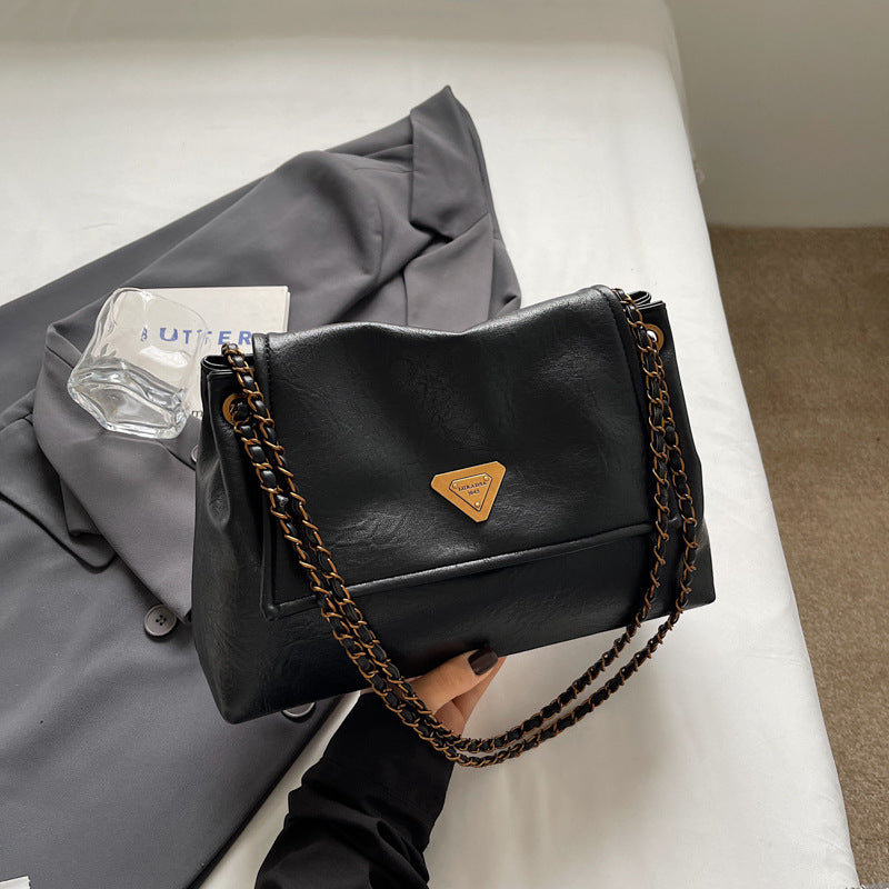 Women's Vintage Soft Chain Shoulder Bag