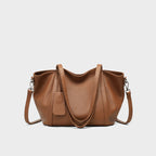 Genuine Leather Large Tote Shoulder Bag