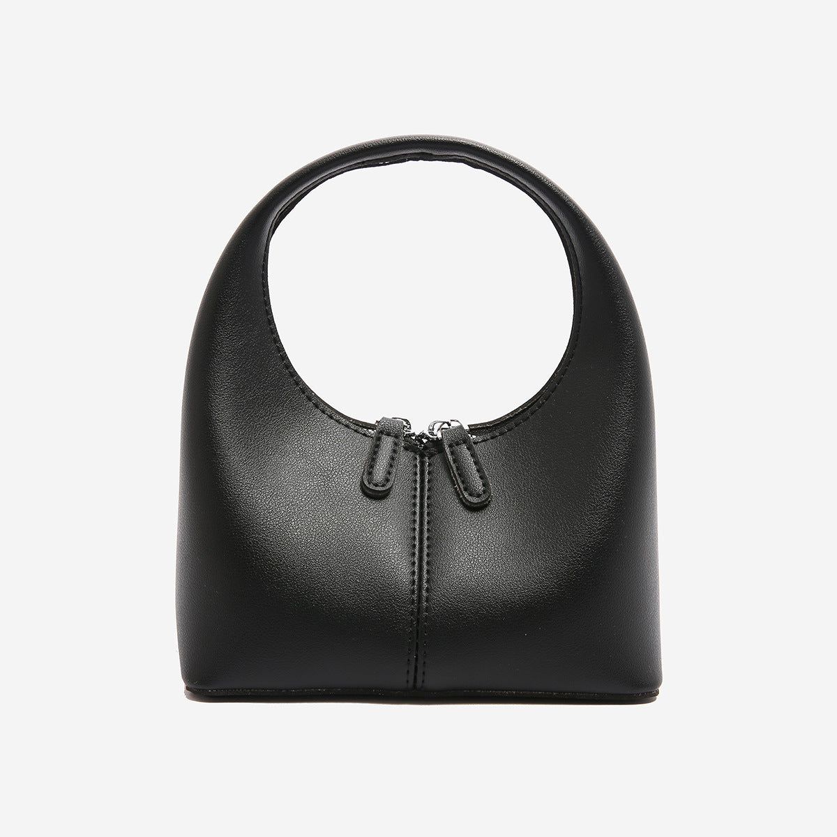 Pink Crescent Shoulder Bag Handbag