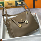 Genuine Leather Lindy Style Shoulder Bag