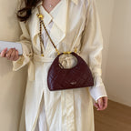 Women's Quilted Soft Chain Shoulder Bag