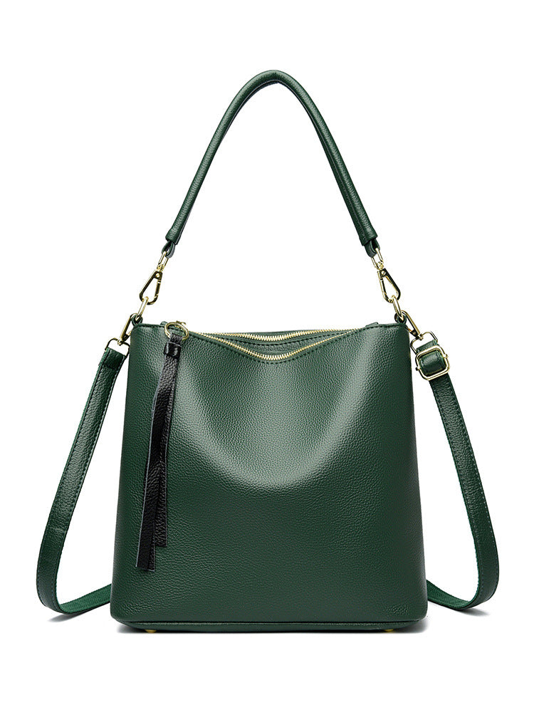 Genuine Leather Women's Shoulder Crossbody Handbag