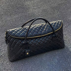 Women's Soft Quilted Travel Carry-on Bag