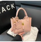 Soft Leather Versatile Shoulder Crossbody Handbag