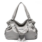 Fashion Soft Faux Leather Large Capacity Handbag