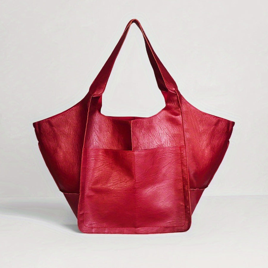 Soft Material Large Capacity Women's Shoulder Tote
