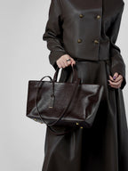Women's Genuine Leather Shoulder Tote Bag