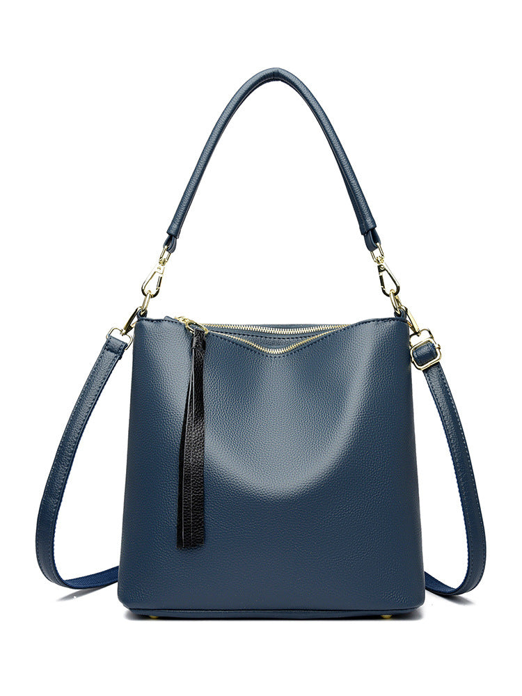 Genuine Leather Women's Shoulder Crossbody Handbag