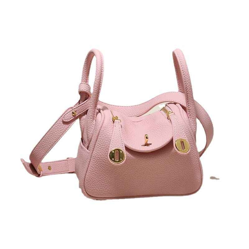 Mini Lindy Genuine Leather Crossbody Bag