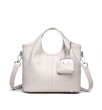 Premium Cowhide Versatile Shoulder Tote Bag