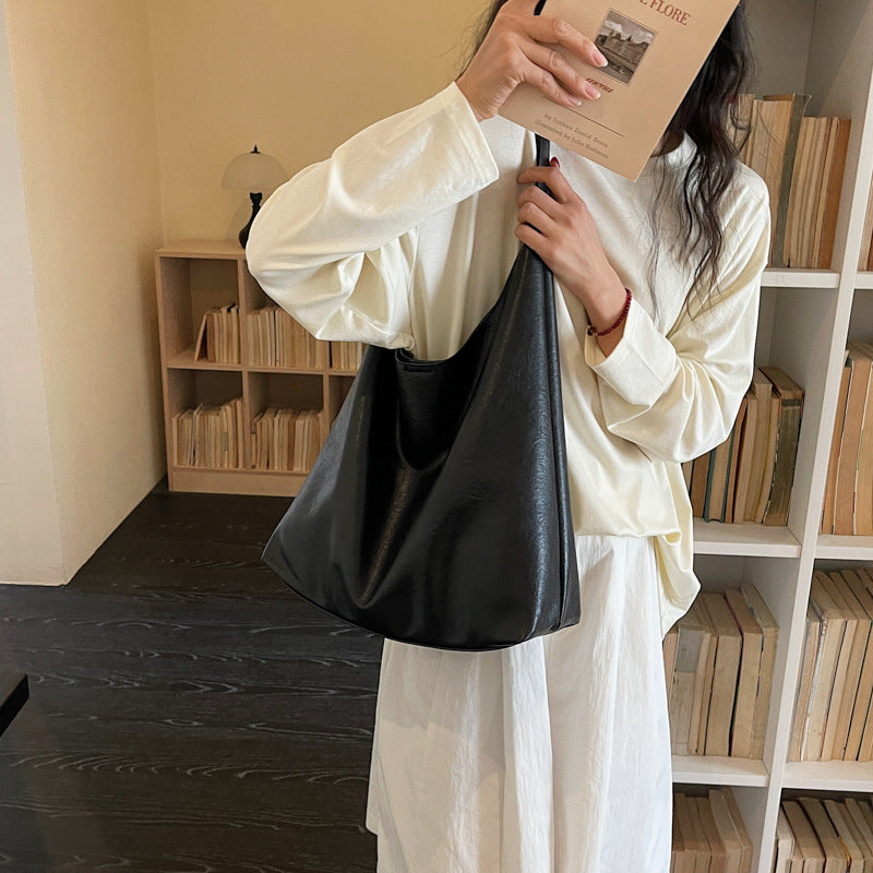 Soft Texture Women's Shoulder Tote Bag