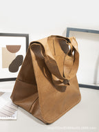 Soft Leather Large Capacity Shoulder Tote Bag