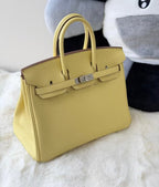 Premium Togo Leather Birkin Style Handbag