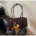 Retro Versatile Faux Leather Shoulder Handbag Women