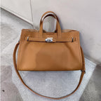Premium Leather Tote Handbag Shoulder Crossbody