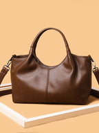 Versatile Soft Textured Shoulder Tote Bag