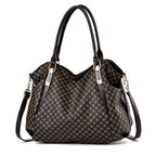 Women's Patterned Large Capacity Shoulder Handbag