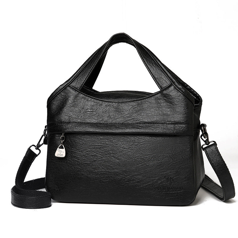 Soft Leather-like Women's Shoulder Crossbody Bag