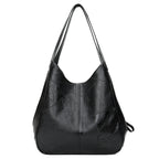 Women's Vintage Soft Leather Shoulder Tote Bag