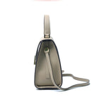 Genuine Leather Top Handle Crossbody Shoulder Bag