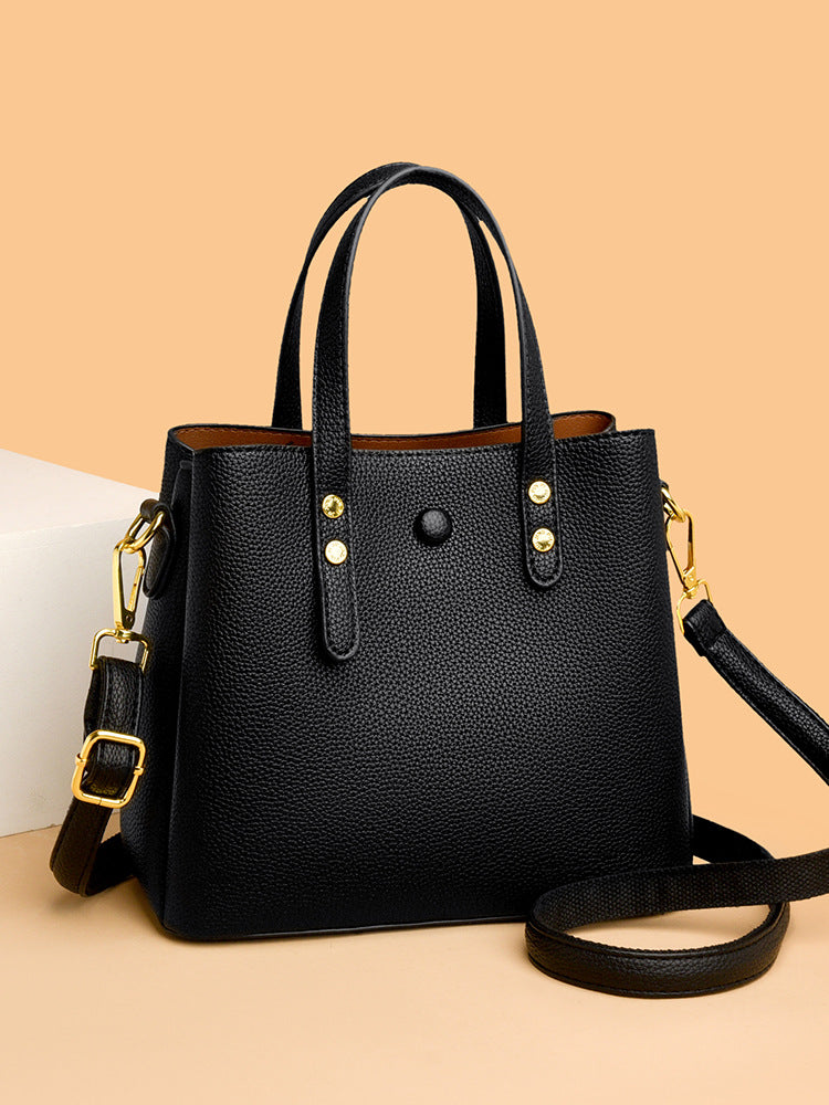 Women's Genuine Leather Handbag Shoulder Tote