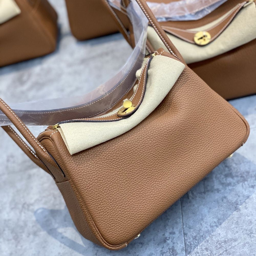 Genuine Leather Lindy Style Shoulder Bag