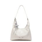 Metallic Soft Shoulder Tote Bag