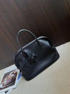 Premium Leather Women's Work Tote Crossbody